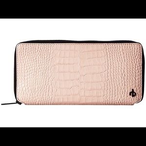 Rag & Bone Crocco Zip Around Wallet